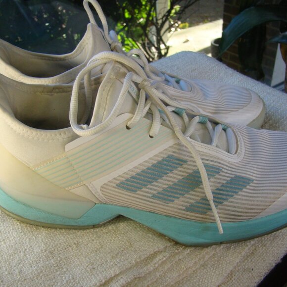 Adidas Parley X Adizero Ubersonic 3 tennis pickleball sneakers, Size 9.5 - Picture 5 of 8